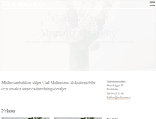 Tablet Screenshot of malmsten.se
